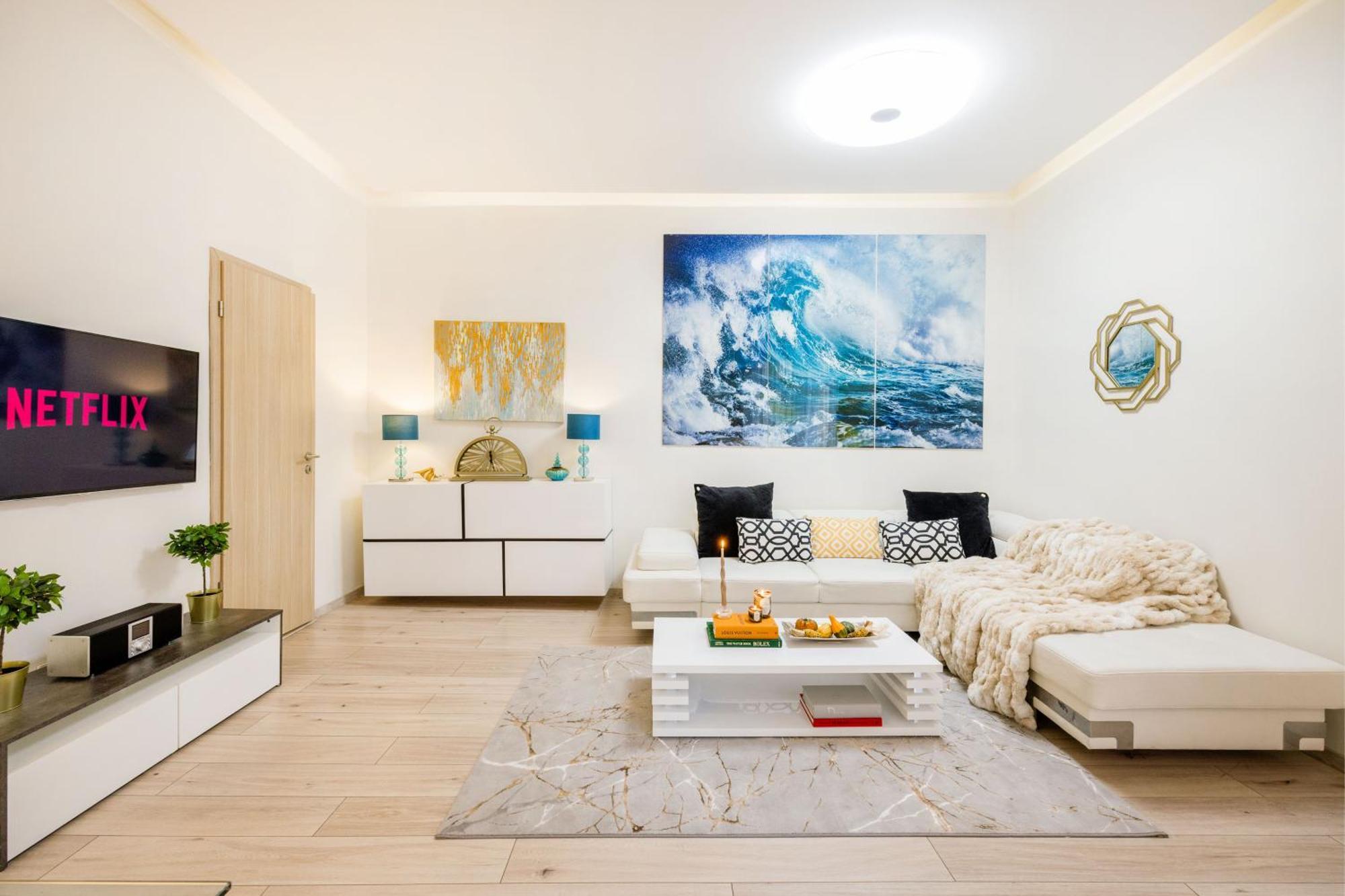 Lejlighed Designer Luxury Next To Dohany Synagogue With Balcony