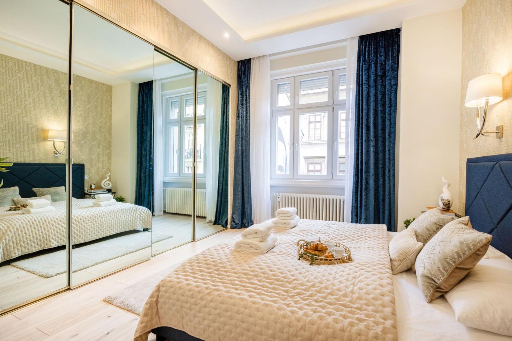 Designer Luxury Next To Dohany Synagogue With Balcony Lejlighed Budapest